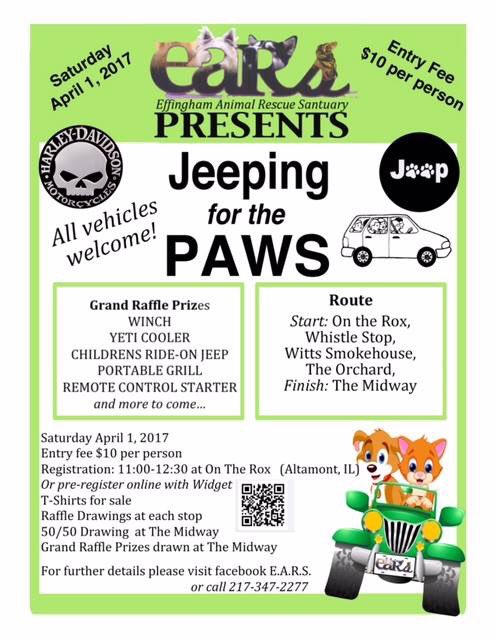 sgccars's tweet photo. Be sure to check out this great upcoming Jeep run to help support EARS!! #JeepRun #Jeep
https://t.co/PO6pTRU0tT
217-342-2406 https://t.co/XZVKtRmoAa