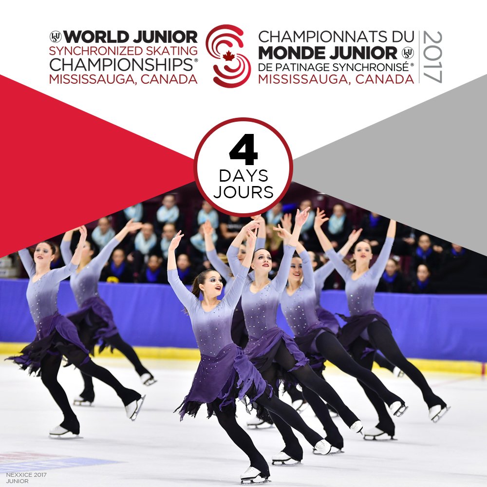 The best junior teams in the world will be competing in Mississauga in just four days! #WorldJSynchro Tickets: ticketmaster.ca/event/10005188…