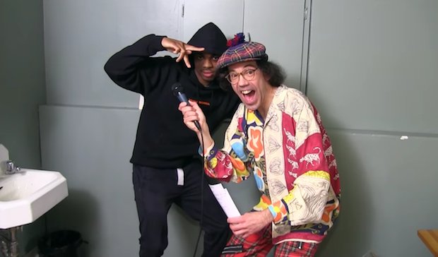 stereogum's tweet image. Watch @Nardwuar interview @VinceStaples bit.ly/2lOnuqE