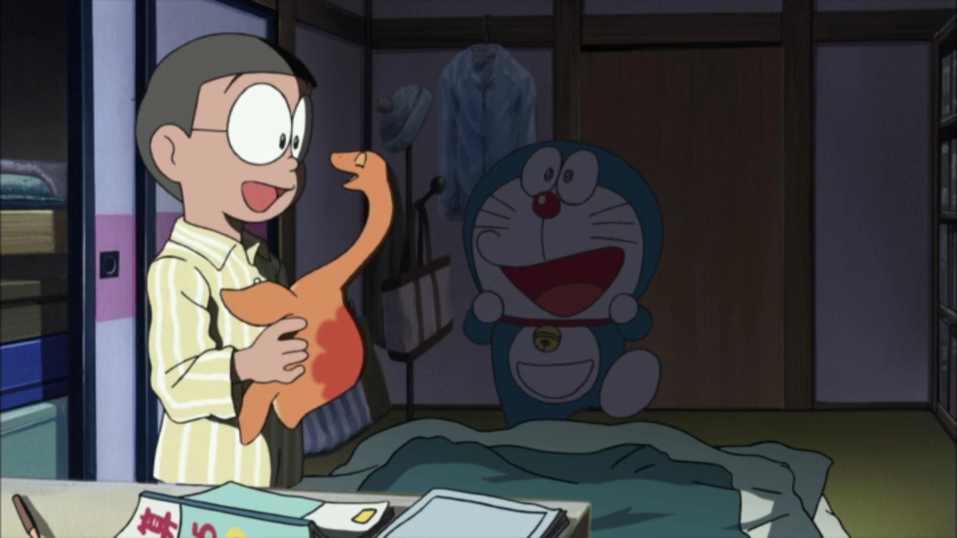 O Xrhsths もつれら Sto Twitter ドラえもんの映画といえばのび太の恐竜06の頃の若干のっぺりして色調が淡い作画 すごい好きだったのに何時からかアニメと同じ作画に戻っちゃったの残念なんだよな