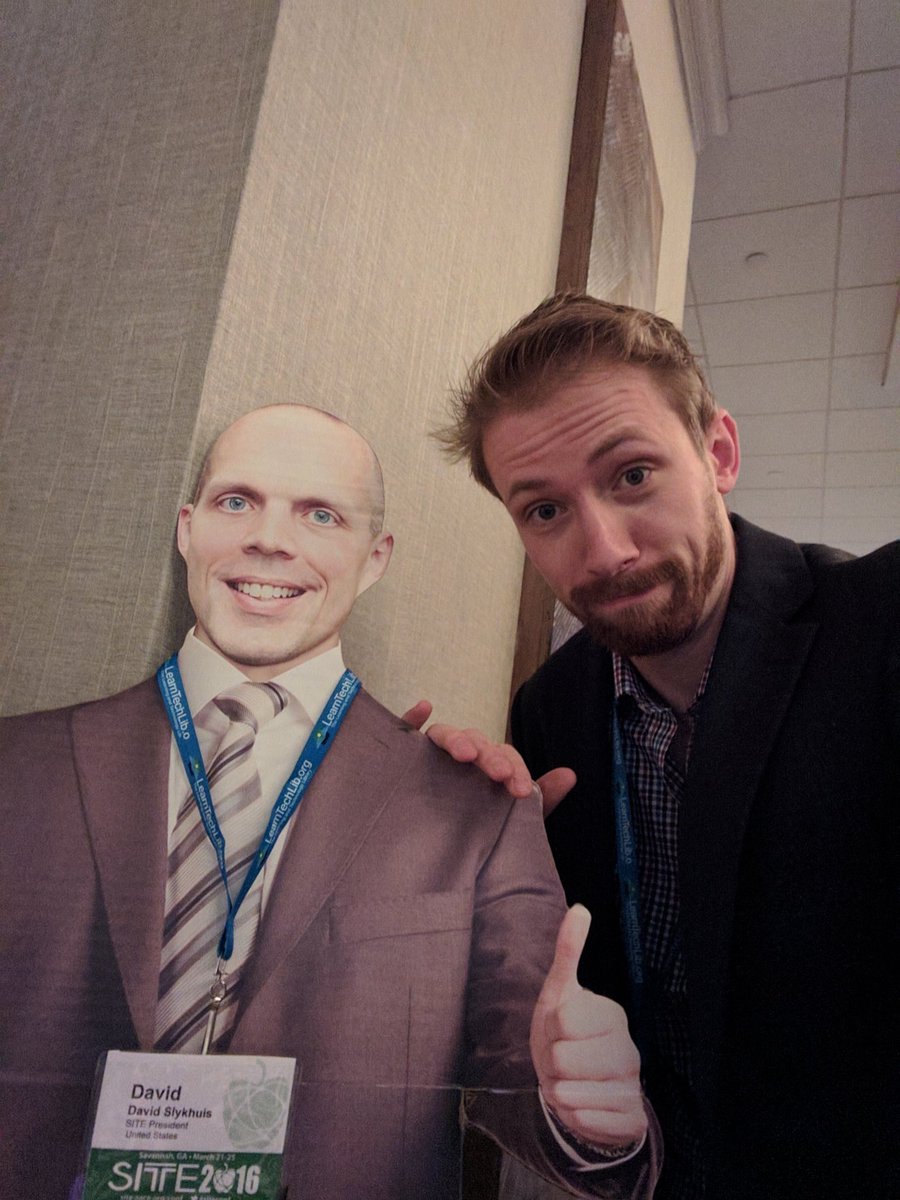 joshlucien's tweet photo. My first #FlatDavid sighting at #siteconf! https://t.co/RSNnWnYmjr