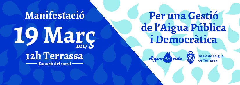 ParlaCiutada's tweet photo. Demà, Dimarts 7 de Març a les  11.30H  roda premsa per donar tota la info #onadaTerrassa https://t.co/EESSoLFYhz @CONFAVC @aiguaesvida https://t.co/BY8b3xIkzz