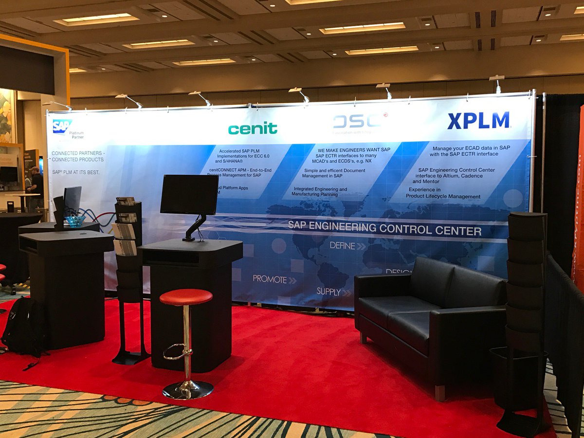 xplm_com's tweet photo. You want to know more about the SAP Engineering Control Center? Visit booth 725 @SAPinsider #DSC #Cenit #XPLM https://t.co/qA51cRszMM