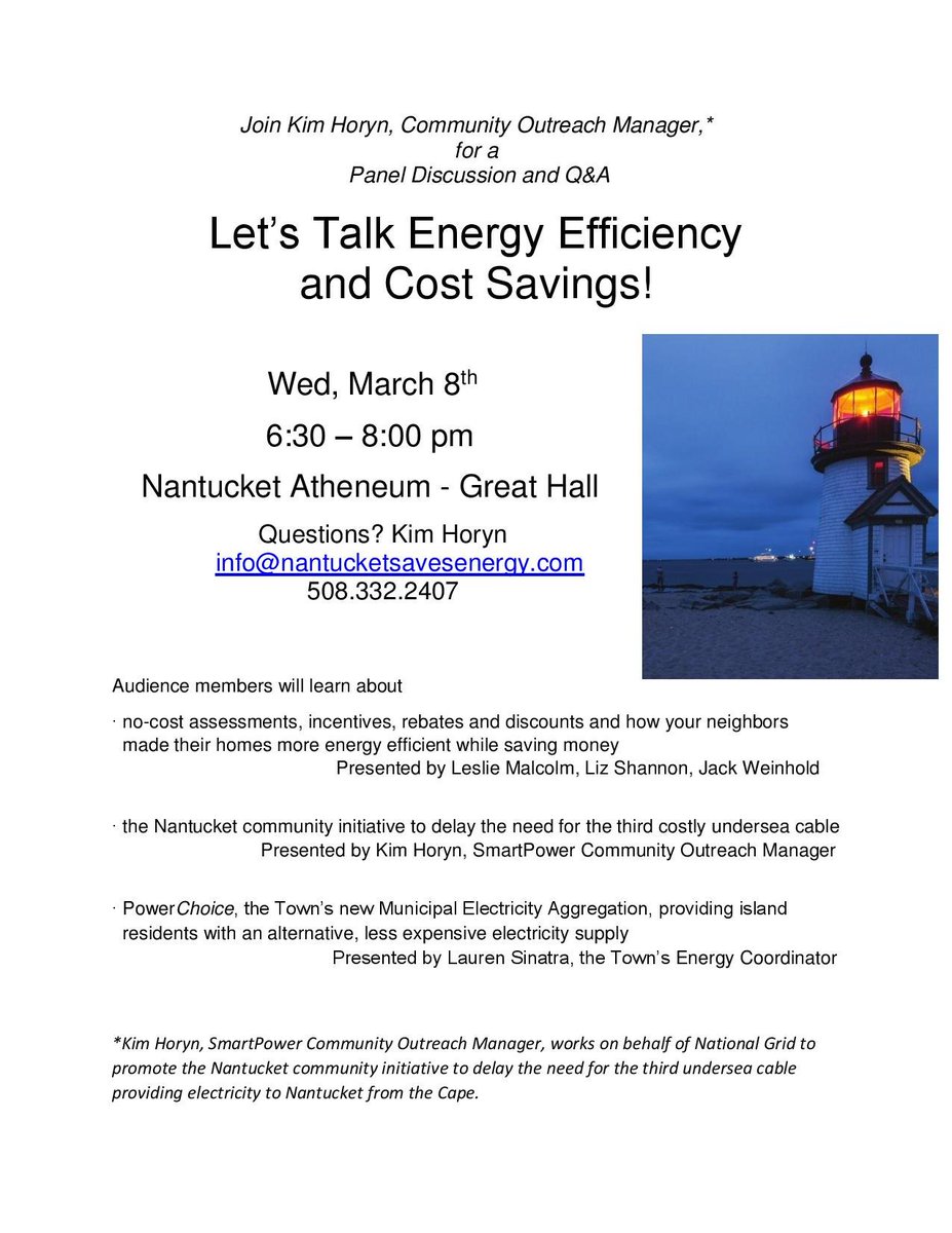 DLNantucket's tweet photo. Please join us this Wed, 6:30 - 8:00 pm in the Great Hall at the Atheneum! https://t.co/SP5aW3mXzA