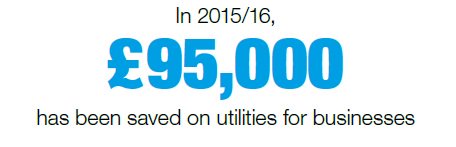 In the last five years we have helped businesses to save over £95k on utilities and telecoms #VoteYES bit.ly/2mMHRcI <a href="/DarloRangers/">Darlington Rangers</a>