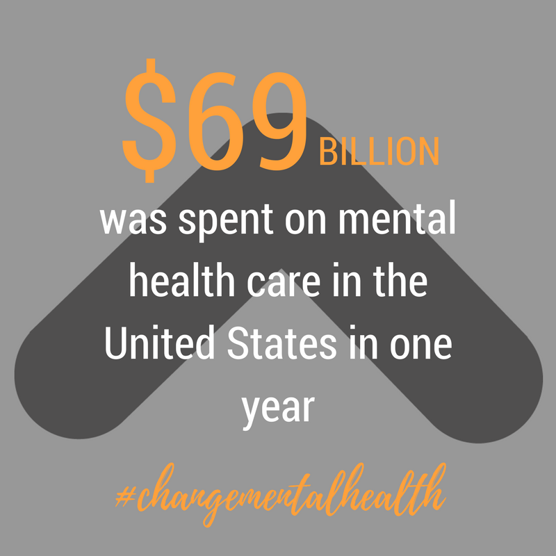 facethefive's tweet image. $69 billion was spent on mental health care in the United States in one year! Fight the stigma and #changementalhealth #motivationmonday