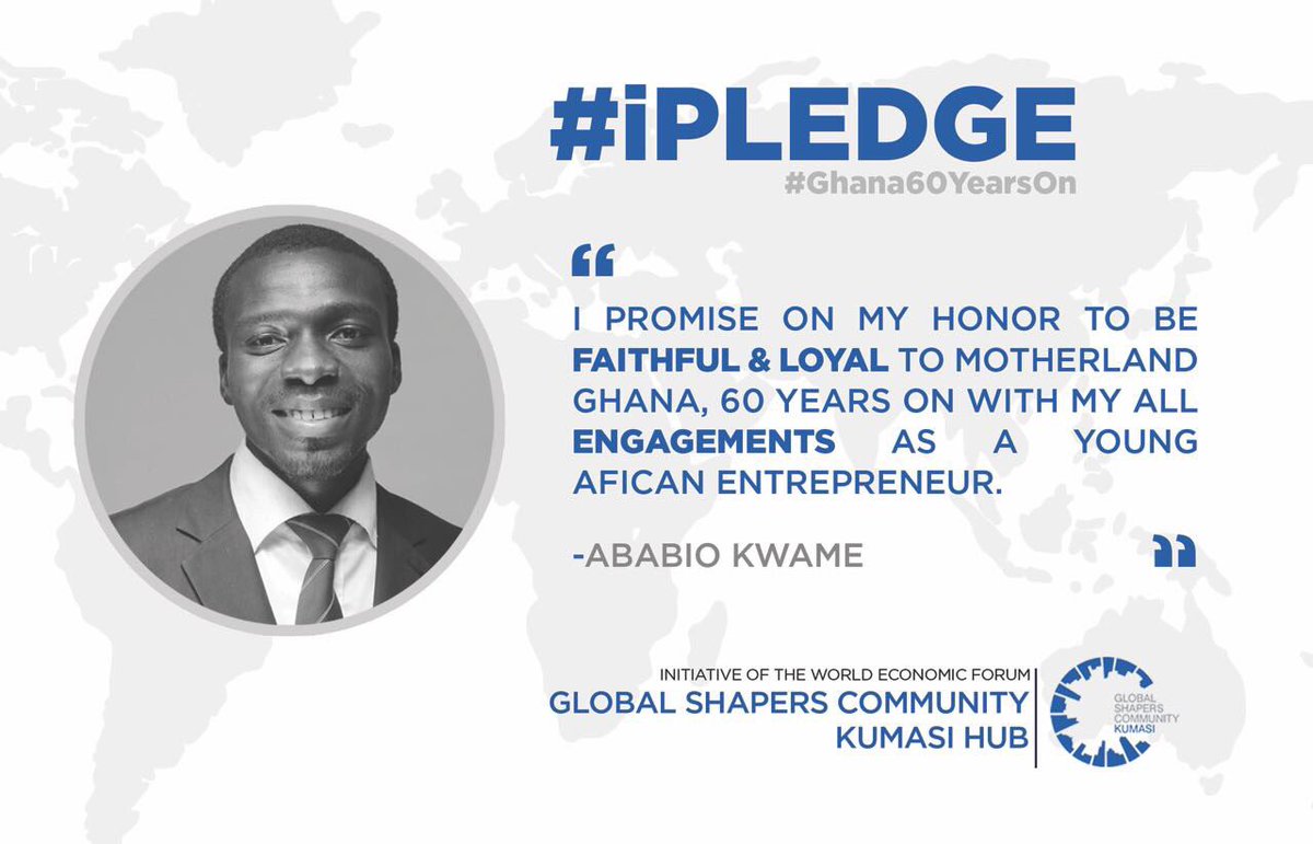 KumasiHubGSC's tweet photo. #iPledgeGh @GlobalShapers https://t.co/YpiSjH8bTf
