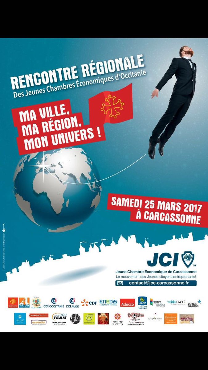 JCECarcassonne's tweet photo. C'est partie les amis, on se donne rendez-vous le 25mars pour notre super #JRF
#audaceJCEF #CVcitoyen #jci #carcassonne #occitanie https://t.co/pi4WjYhaOm