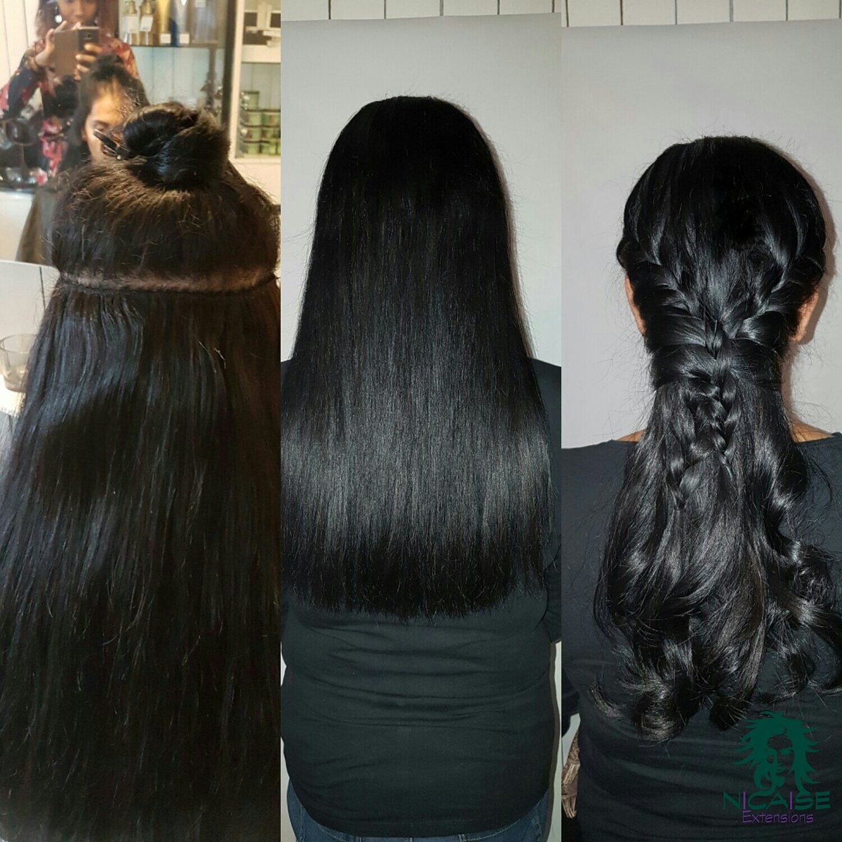 Only 70 grams of hair extensions and very simpel hair styles #hair #styling #extensions #beautifulhair