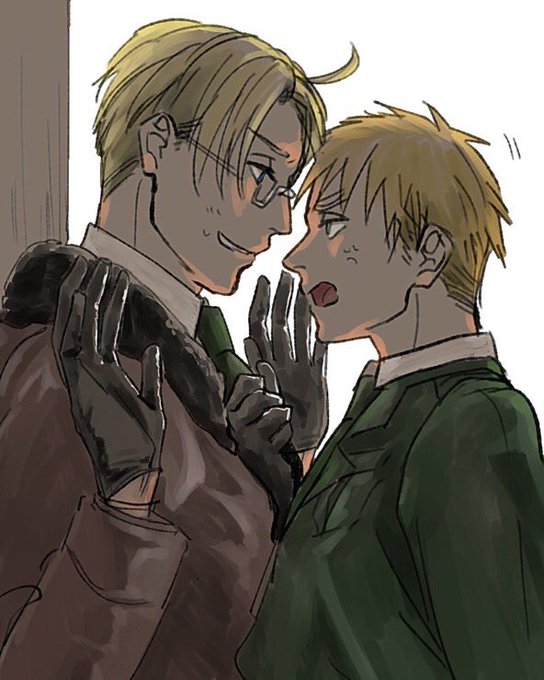 米英春のキス祭りのtwitterイラスト検索結果