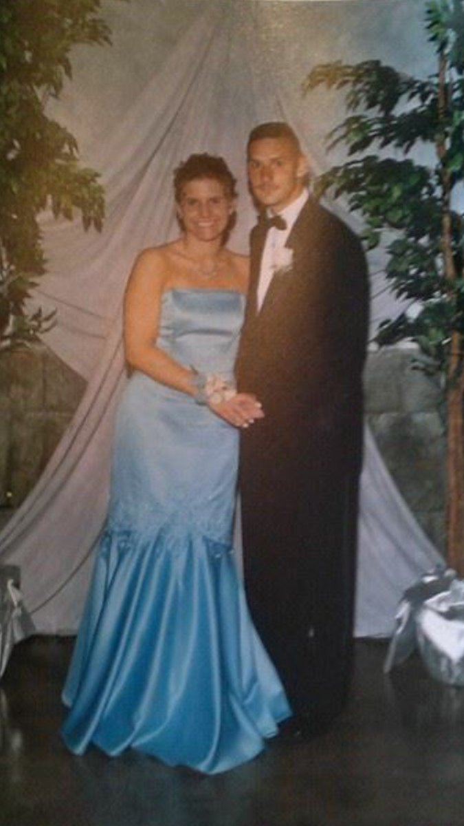 RLT2018's tweet photo. 62 days until Prom!! Can anyone guess which teacher was beautiful in blue at her prom? #promflashback https://t.co/s0q1yp4XG9