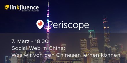 linkfluenceDE's tweet photo. Nicht vergessen: morgen unser Event zum Thema „Social Web in China“ bei uns und auch per Live Stream hier. #socialweb #china #insights https://t.co/P0qoIxL6uc