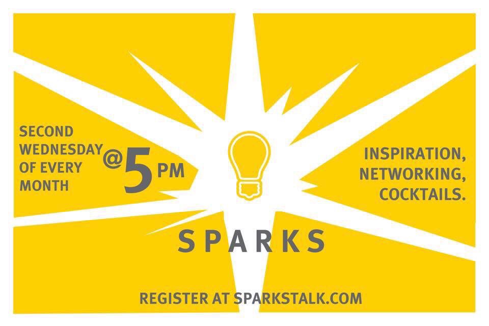 SparksTalk's tweet photo. Get registered for Sparks this Weds! Great networking, inspiring educational talks! Be my guest, or $25 @ door. 
https://t.co/gSgTgDvhlN https://t.co/UfSrnlbkGG