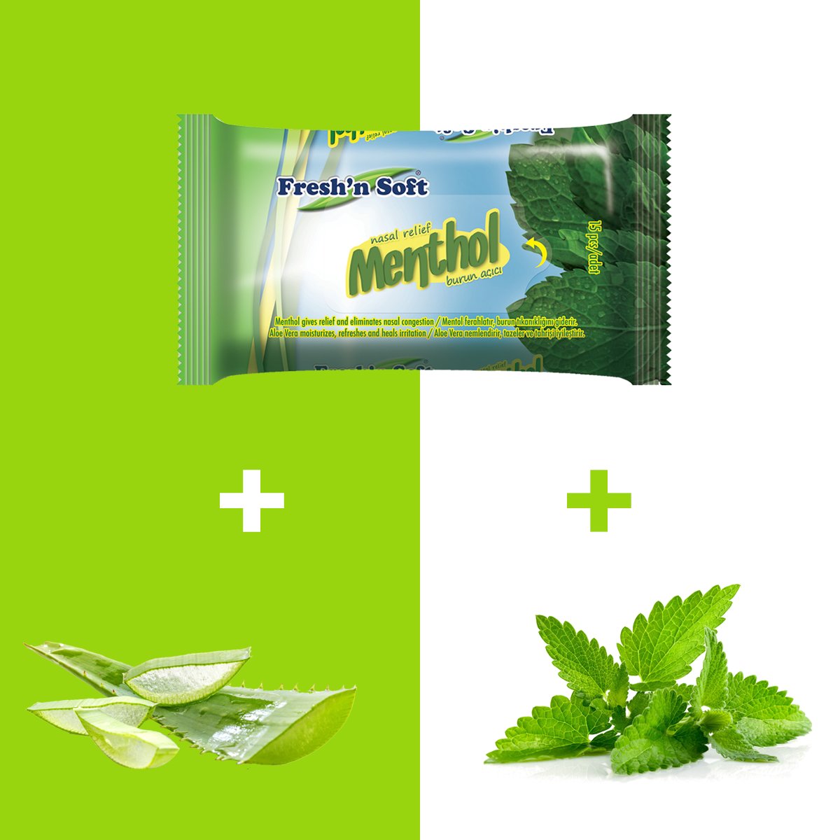 FreshnSoft's tweet photo. Mentol ferahlığı ile Aloe Vera'nın iyileştirici etkisi Fresh'n Soft Menthol'de birleşti.  🤧☀☺ https://t.co/FzMKJMm6eq