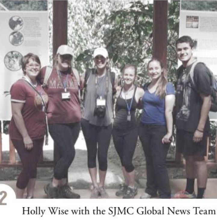 txstfac's tweet photo. Holly Wise's Global News Team was awarded the Texas State Quarterly Team Award in #TXST first Interprofessional Study Abroad program. https://t.co/4HzXjIjMdI