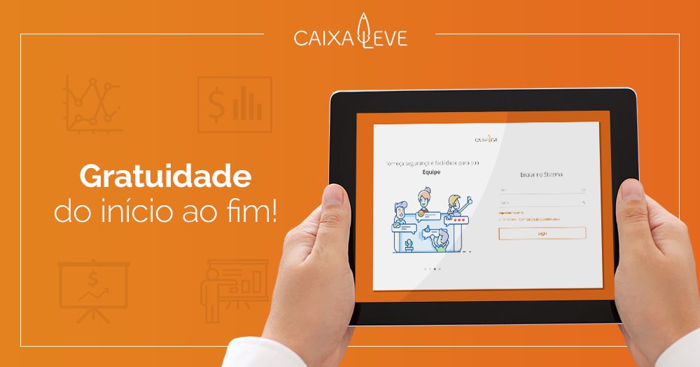 caixa_leve's tweet photo. O Caixa Leve não cobra taxa de instalação. Basta fazer o login e acessar todas as funcionalidades. https://t.co/H6W2SR8wPe https://t.co/2PMEVo8xva