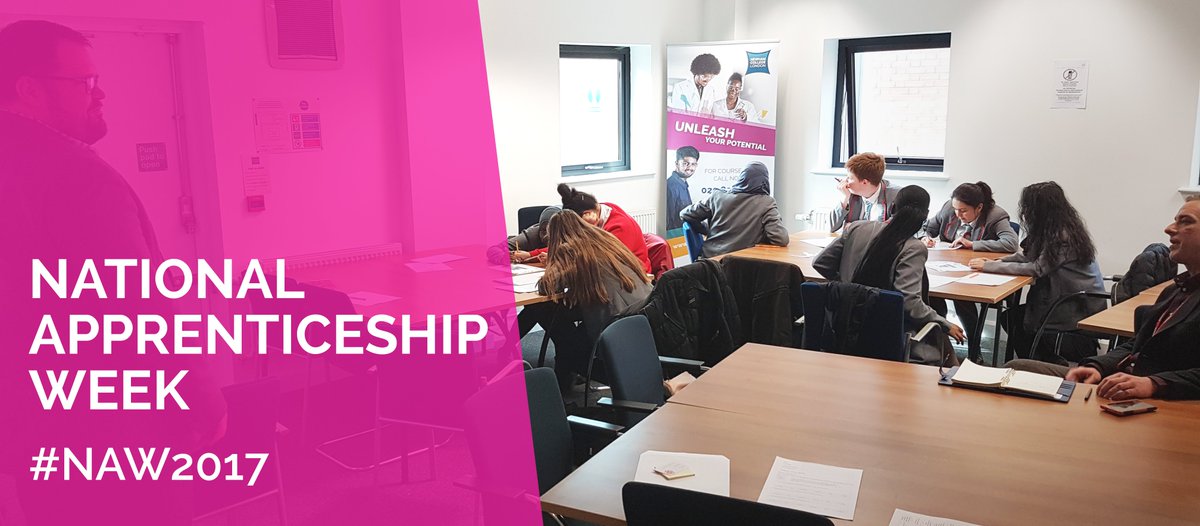 newhamcollege's tweet image. Day 1 of National Apprenticeship Week: @littleilfordsch and  @elss_freeschool visit #NewhamCollege to discover apprenticeships! #NAW2017