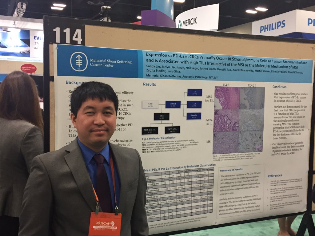 rovingatuscap's tweet photo. Sandy Liu #MSKCCPath #GIpath https://t.co/0MXs575sNR