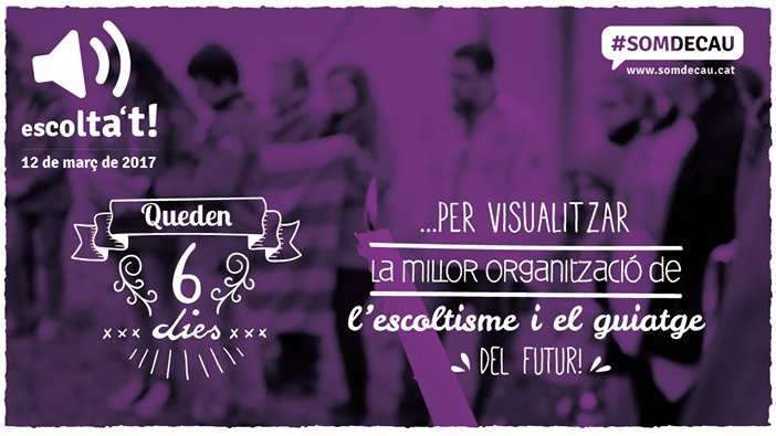 EscoltesCat's tweet photo. Inscriu-te a la #Trobada2017 https://t.co/UCOpcMyu5f #somdecau https://t.co/qGgBpgXyzS