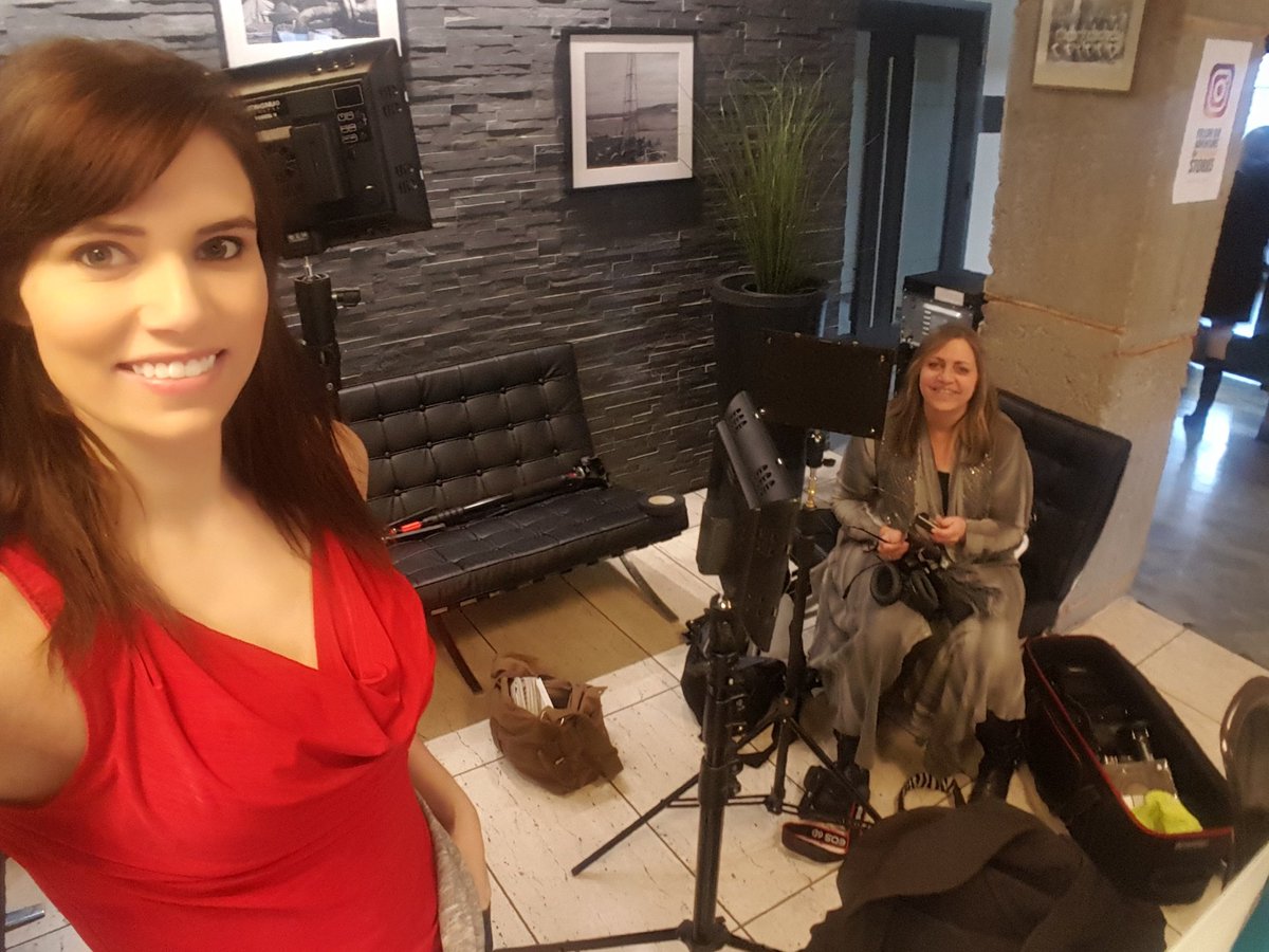 On set <a href="/WorkNicer/">Work Nicer Coworking</a> to shoot #video for <a href="/marlowsdesign/">Marlow Designs</a>! Check out both these kicka$$ #local businesses! #yyc #photography #video #entrepreneur