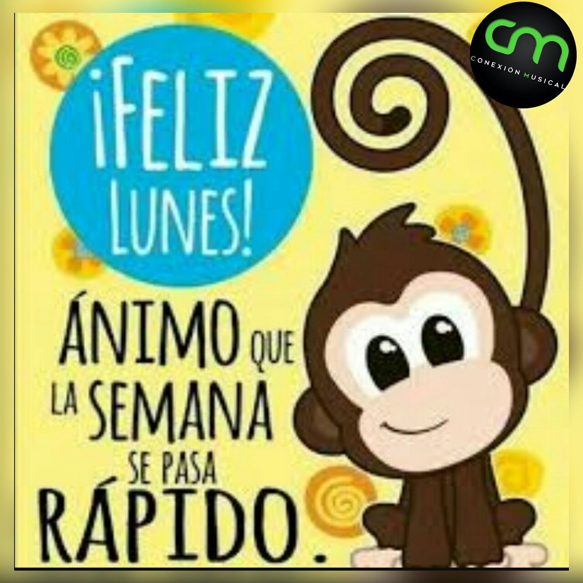 ConexMusical's tweet photo. #FelizLunes Bendiciones y éxito en esta nueva semana. #SeLesQuiere Desde #Tachira #Venezuela #ConectandoTusSentidos https://t.co/FNLlEZqfQ0