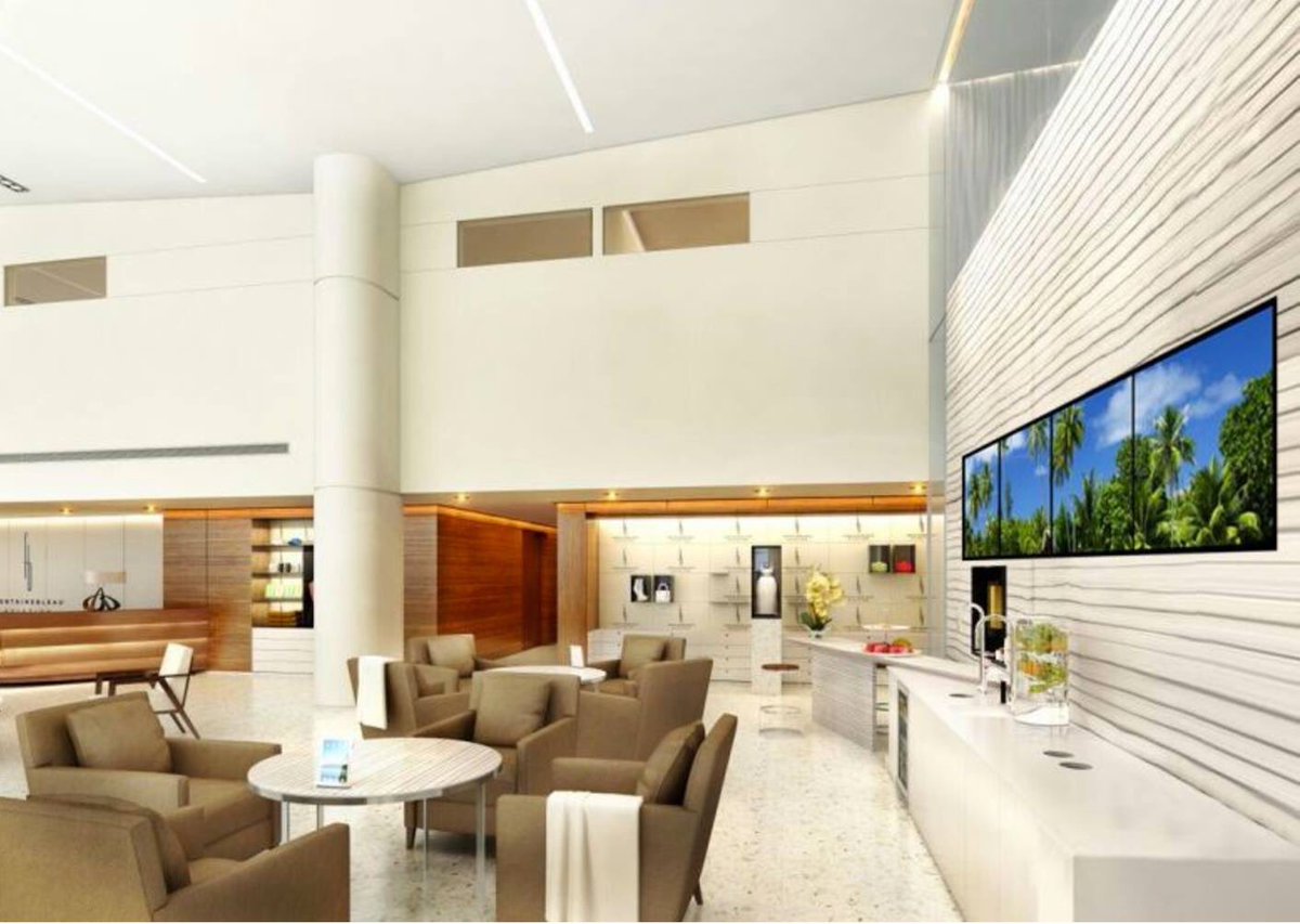 Zyscovich's tweet photo. Firm Interior Design Project Spotlight: Fontainebleau Aviation at Miami-Opa Locka Executive Airport. #WeMakePeoplePlaces #FlyFamously https://t.co/ep2FA5BdaA