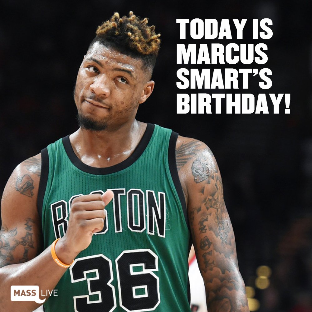 Happy birthday, Marcus Smart! 