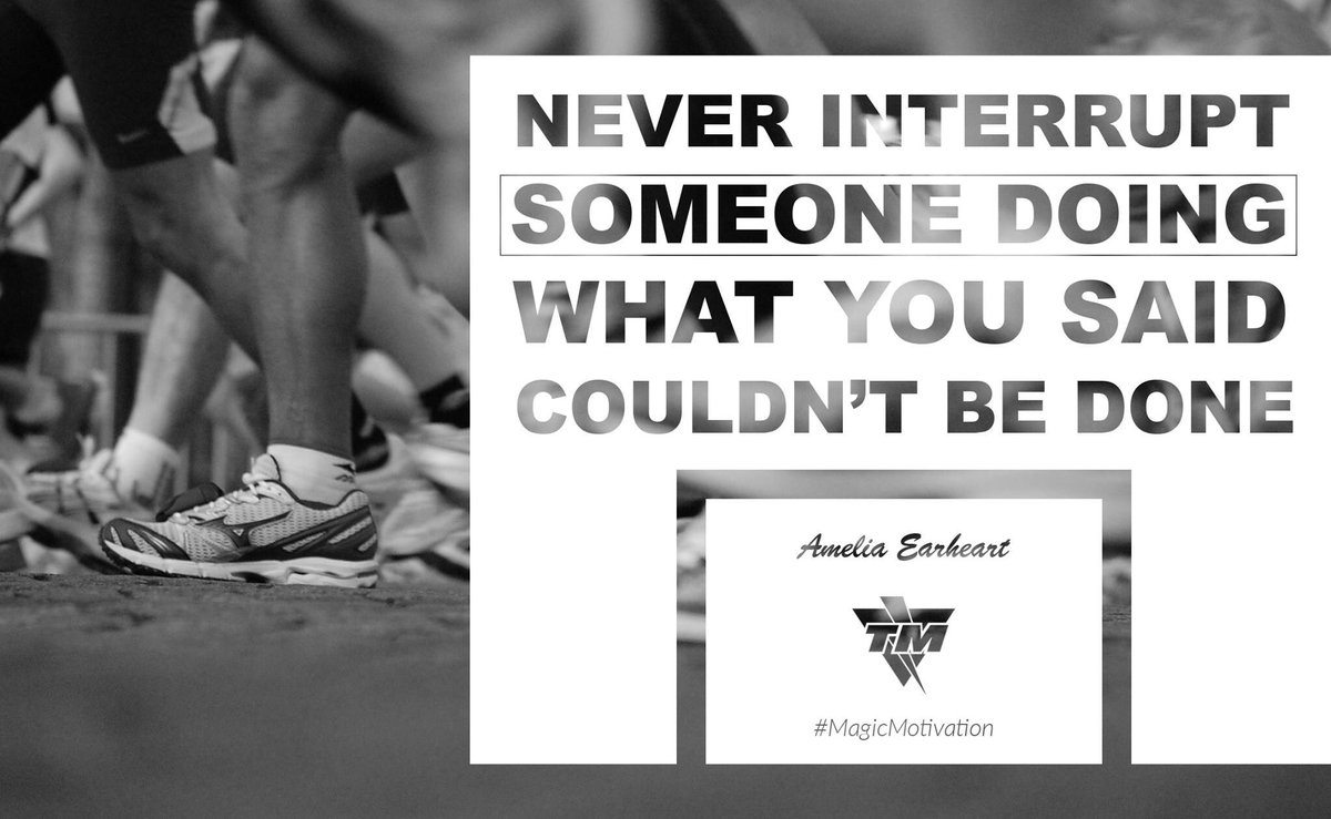 #MagicMotivation Prove people wrong. #MondayMotivation