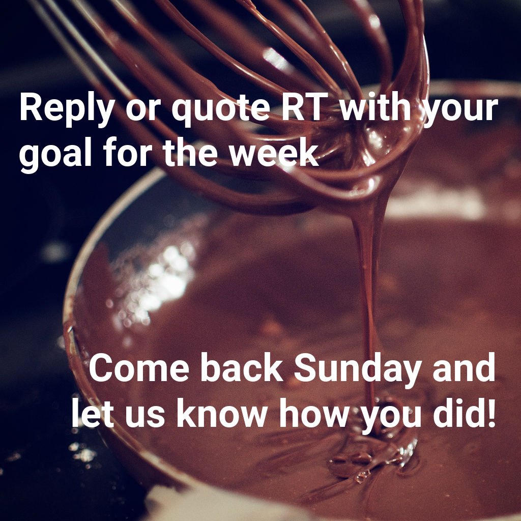 weeklywritegoal's tweet photo. Time for some #mondaymotivation, writers! What are you mixing up for this week? Let us know and we'll cheer you on! #amwriting #lcfz https://t.co/39J47oAtMK