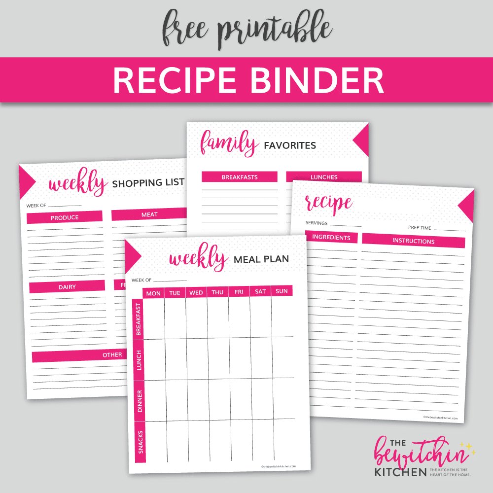 bewitchinkitch's tweet photo. FREE Recipe Binder Download https://t.co/t7yjBnf5IP #mealplanning https://t.co/i7DMm749AV