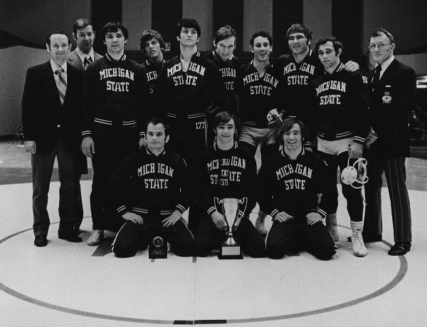 NWHOF's tweet photo. Today's 3X #NCAACountdown champ is #GregoryJohnson! He was 3X All-American and won NCAA titles in ’70, ’71 and ’72 for @wrestlingmsu. https://t.co/dHcZLli17n