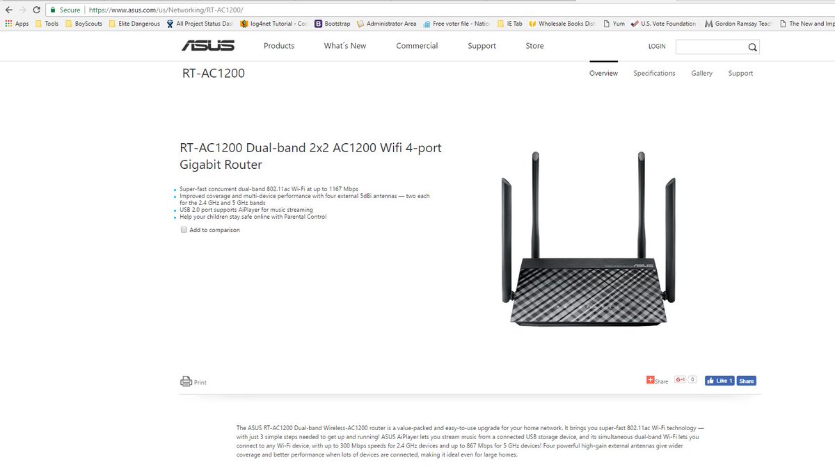 DotComOnomics's tweet image. Word to the wise...ASUS product is misleading and inaccurate. You can't get 1G with 10/100 ports. #AsusFail @ASUS