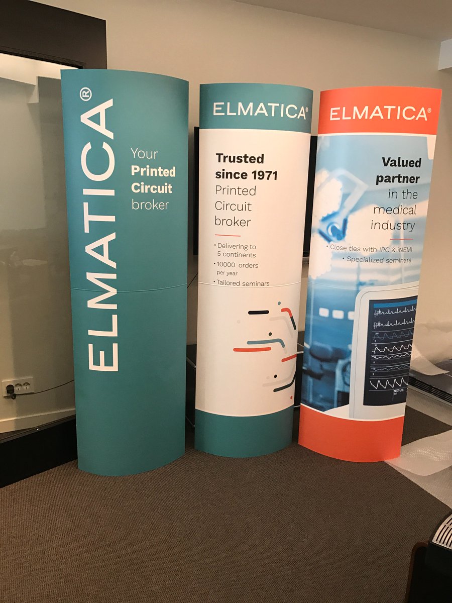 Elmatica1's tweet photo. Prepping for the stand @ the Medical Devices Meetings in Stuttgart. See you there @ booth B6? #PCB #MDM #pcbstandards @IPCassociation https://t.co/Ug7tze4pWi