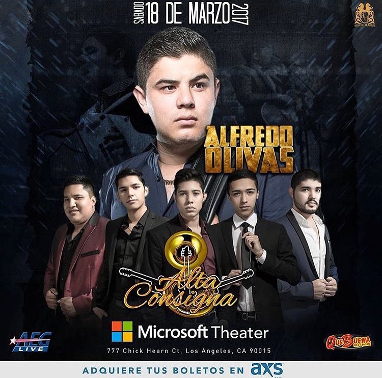 A 12 dias de vernos! en #microsofttheater de Los Angeles, Ca. Junto a <a href="/AlfredoOlivas_/">Alfredo Olivas</a> 🔥ya estamos listos? 😏🎫