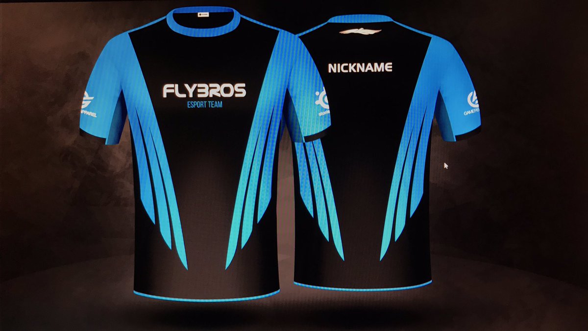 TeamFlyBros's tweet photo. Flybros Official Merchandise 17/18 #thankyou @GamersApparel https://t.co/5oPSFJZOjc