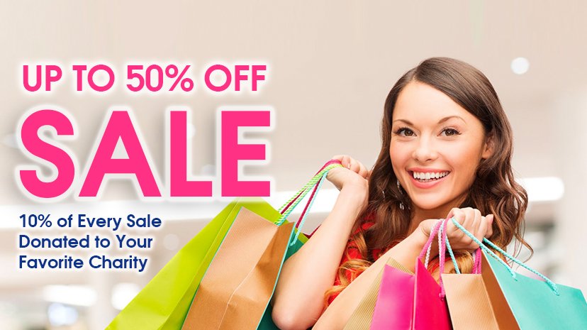 Why Pay More? Up to 75% OFF Brand Name Products! 
Give10Back: It's Feel Good (&amp; Do Good) Shopping. Shop. Save. Give. bit.ly/2lxe6N5