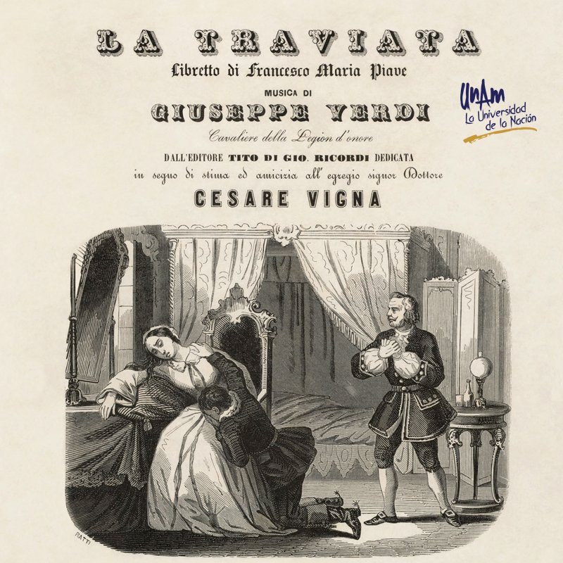 #UnDíaComoHoy de 1853 se estrenó en el Teatro La Fenice de Venecia "La traviata" de Giuseppe Verdi.