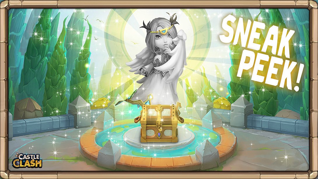CastleClashIGG's tweet photo. The Fountain aka Wishing Well is coming soon! What rewards will you wish for? https://t.co/jQADH1VUWK
