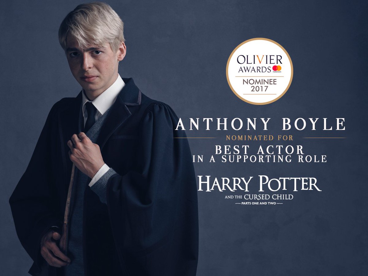 CursedChildLDN's tweet photo. Congratulations Anthony Boyle (@antoboyle), nominated for Best Actor in a Supporting Role in this year’s #OlivierAwards. https://t.co/2OkCYqqkuW