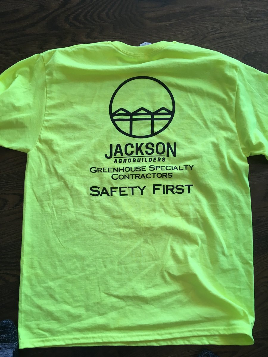 JacksonAgro's tweet photo. New safety apparel for our construction crews. https://t.co/3kFhAsWKoc