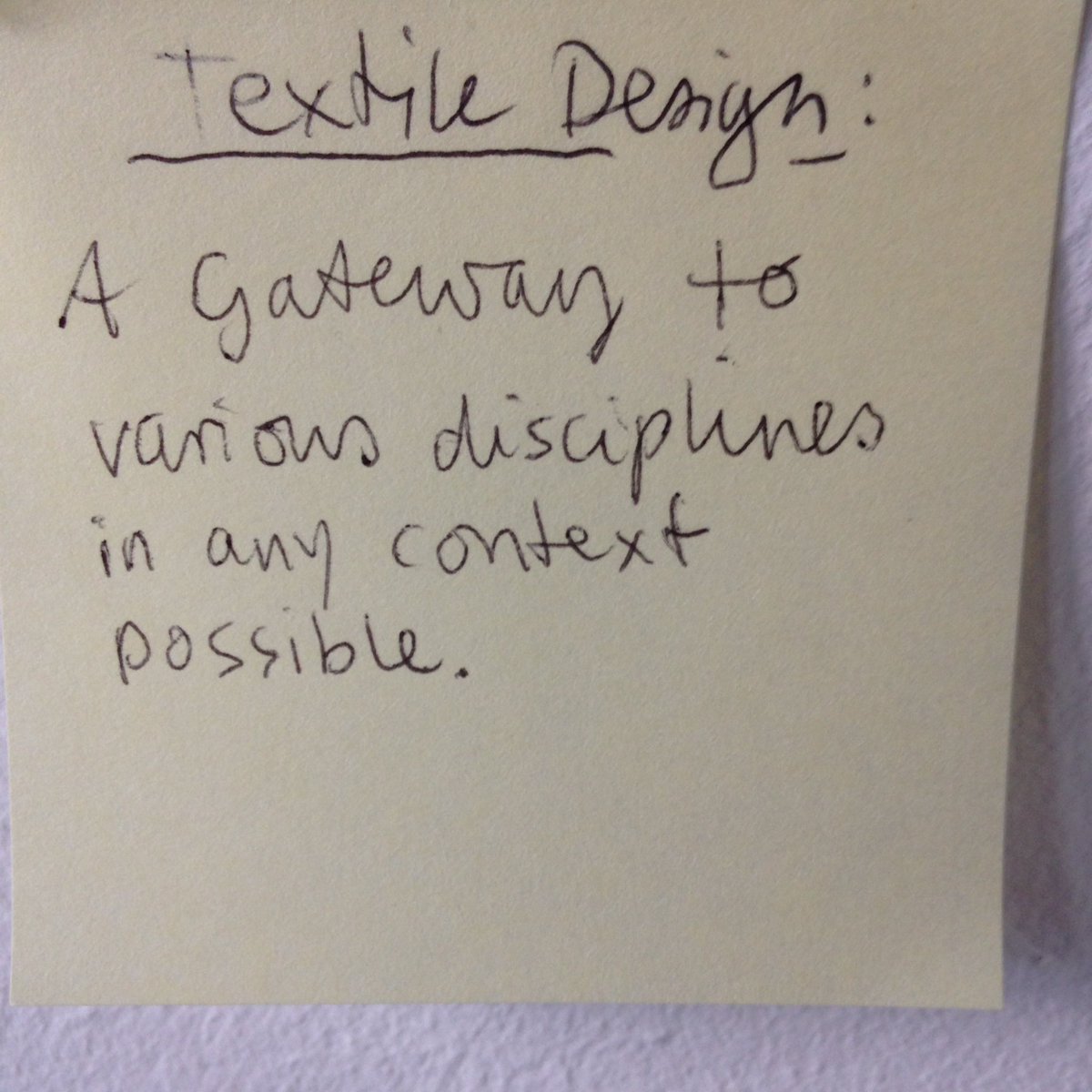 PopUpWorkshop's tweet image. Sewing together and stitching the meaning of textile design with level 2 @DJCAD #textiledesign