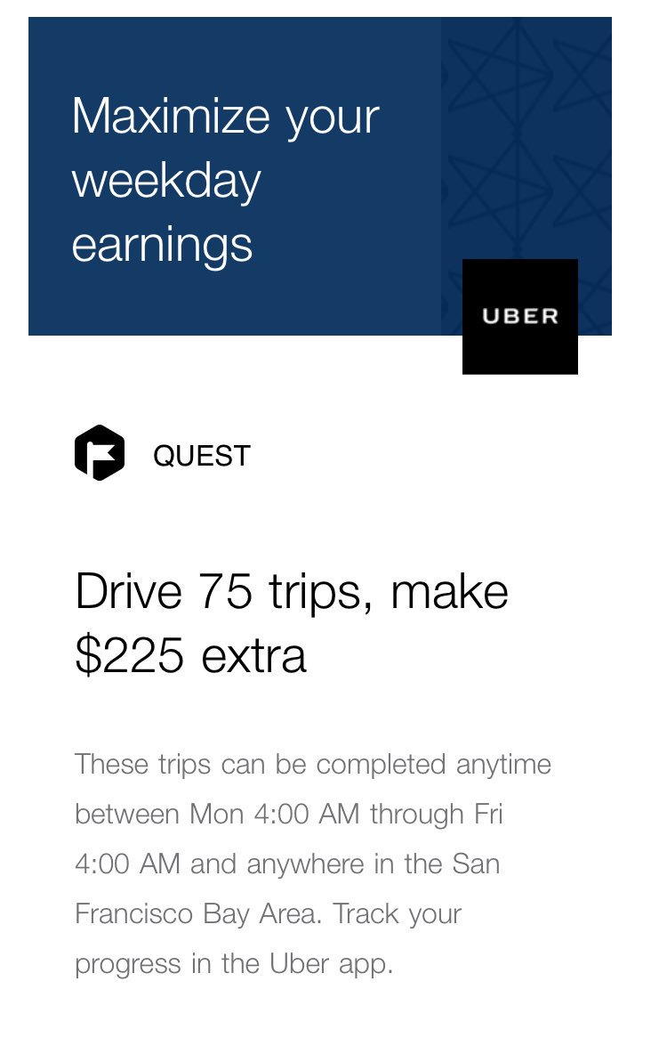 online_faster's tweet image. This is why I like Uber in the Bay Area. And when you sign up under me, you can also get the $600 plus these incentives!