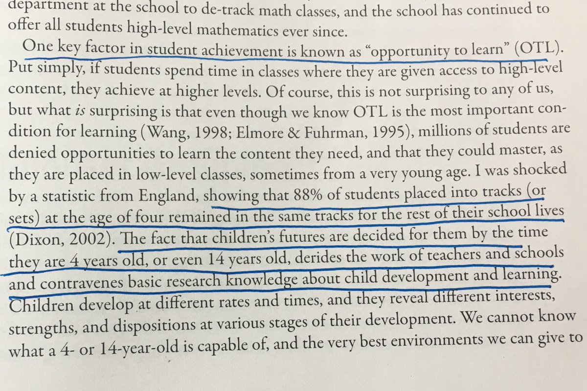 Brehm40's tweet image. #AbilityGrouping has some scary potentials. 88% stay in track placed at when they were 4 😨@joboaler