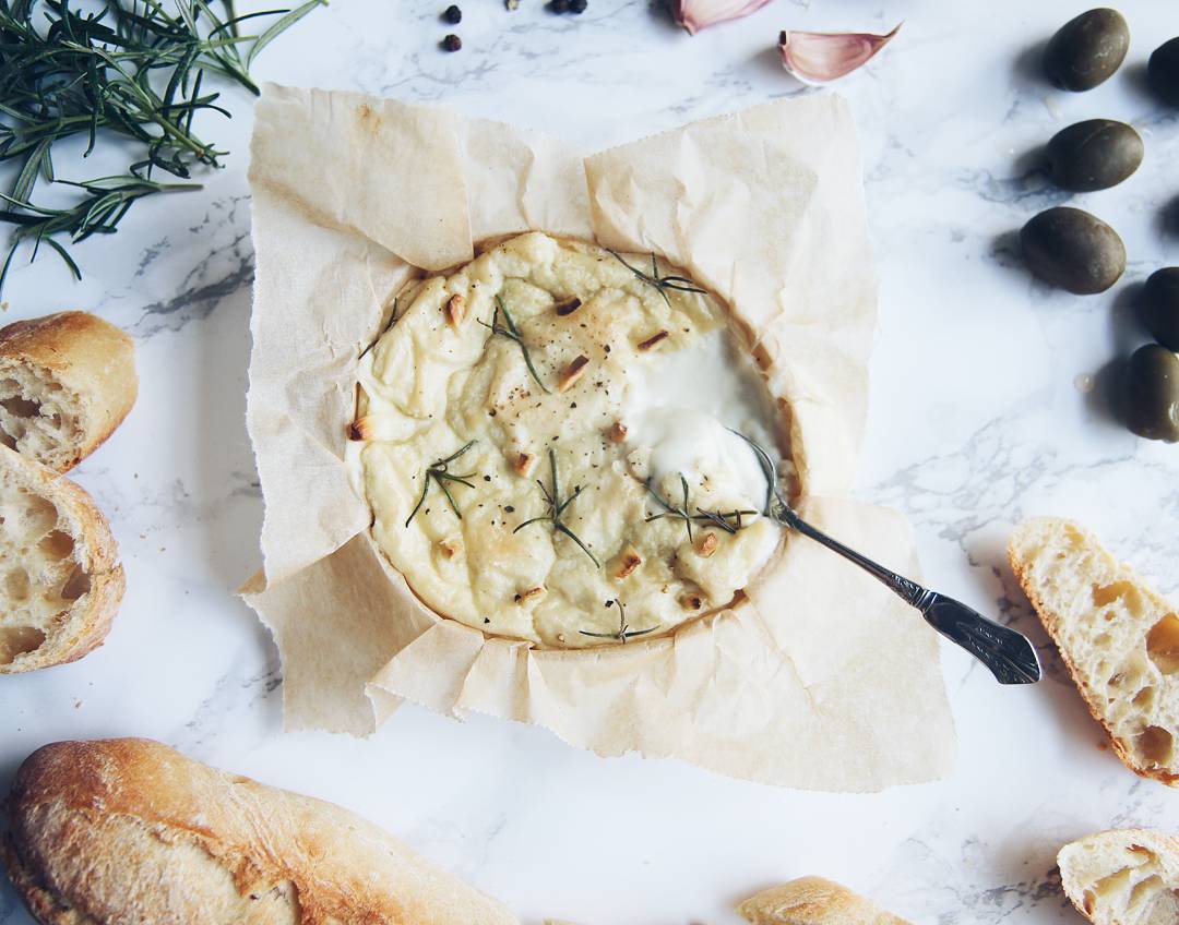 kindmindstate's tweet photo. My vegan cheese creations have peaked: Vegan Baked Camembert.  Recipe coming soon! #vegancheese #bakedcamembert https://t.co/H1QgWuPnS5