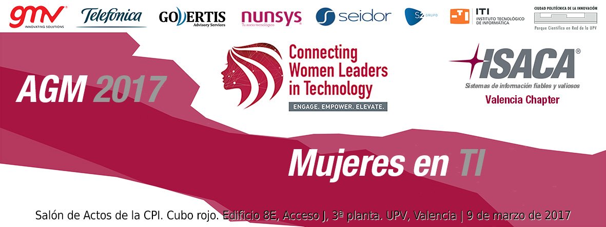 ISACAValencia's tweet image. Recordar que la inscripción es gratuita pero obligatoria para el evento #MUJERESenTI isacavalencia.org/eventos/events…