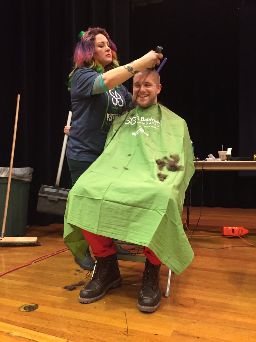 That time of year again... come down to the union to get your head shaved like these lovely brothers for St. Baldrics #DoItForTheKids