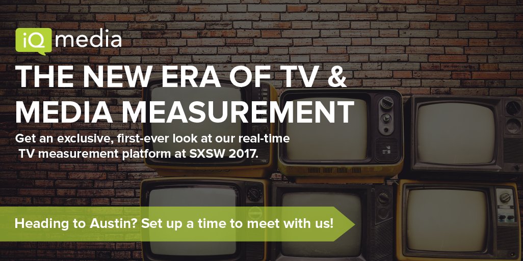 iQDerek's tweet photo. We're just days away from the reveal of our new real-time TV measurement platform at #SXSW! #TVmeasurement https://t.co/oFcRiVLQdK https://t.co/GCwMdeQn33