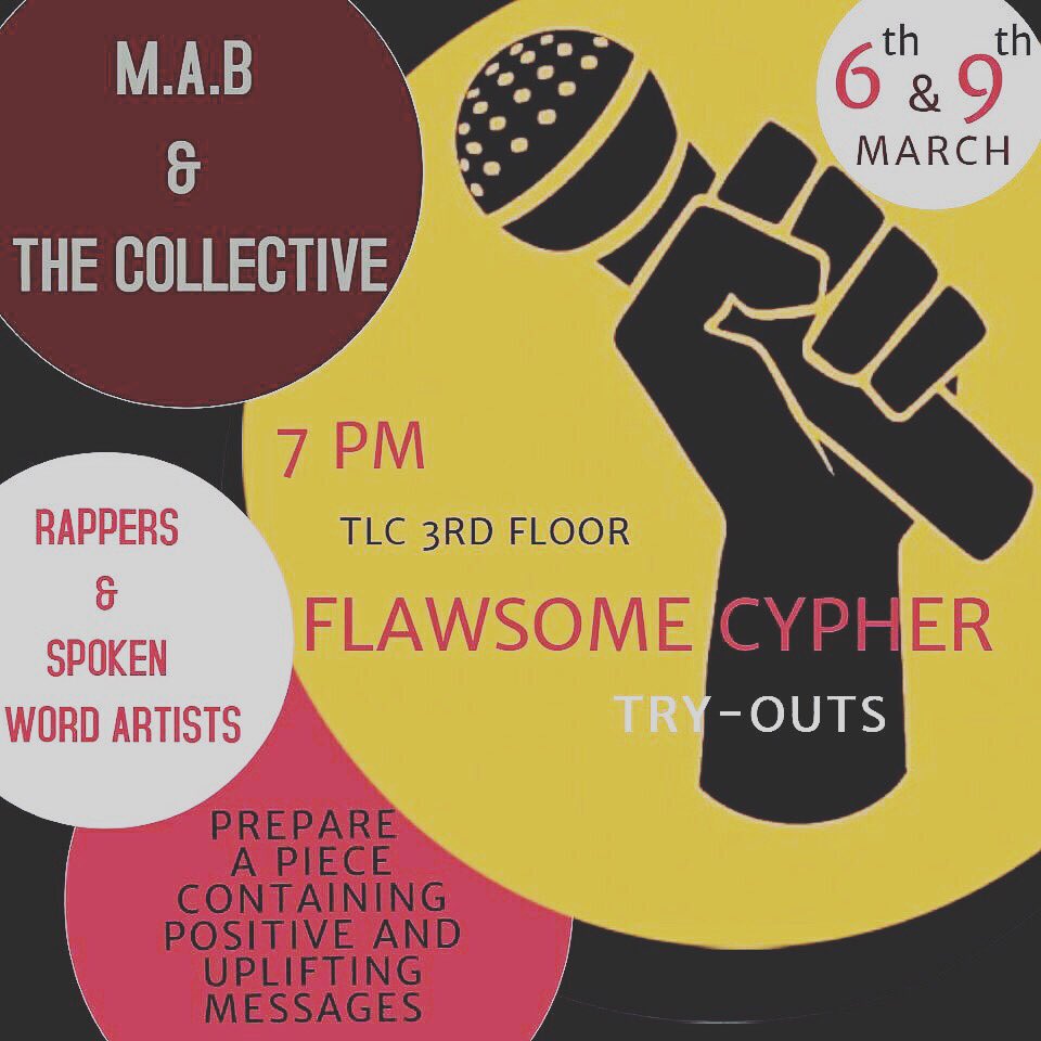 C_Swank_'s tweet photo. UWG, Tryouts begin tonight! Come show us your talent, Tonight and Thursday at our Cypher Auditions! #uwgflawsomeweek #uwg https://t.co/Q1lXEXh8Cf