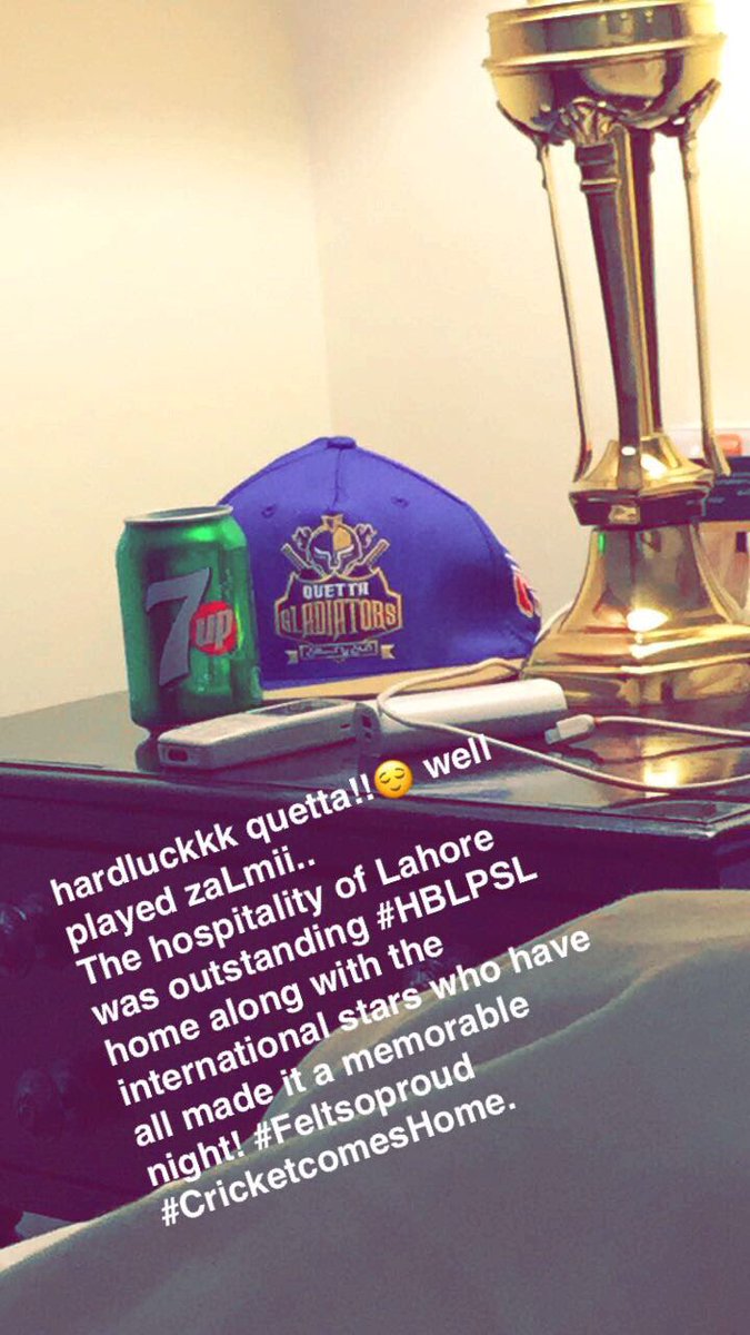 imabdur25's tweet image. it was an amazing time in Gaddafi stadium lahore day to remember!!
#LAHOREFINAL #PSL17 #unforgettable