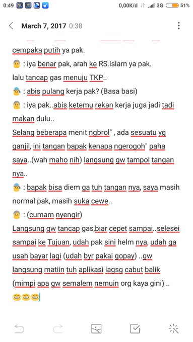 Curhat driver Gojek 